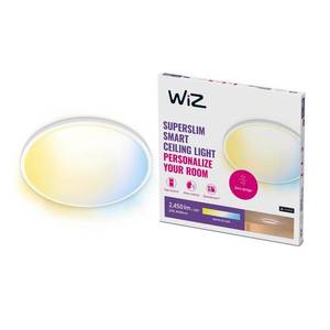WiZ WiZ SuperSlim stropné LED svetlo CCT Ø 43 cm biela vyobraziť