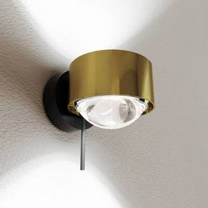 Top Light Puk! 80 Wall LED svetlá šošovky číra mosadz/čierna vyobraziť