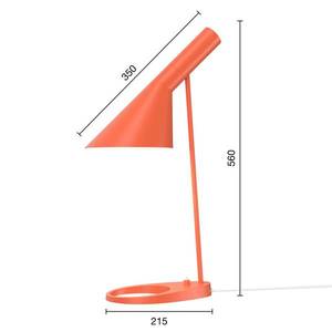 Louis Poulsen Dizajnová stolová lampa Louis Poulsen AJ Mini oranžová vyobraziť