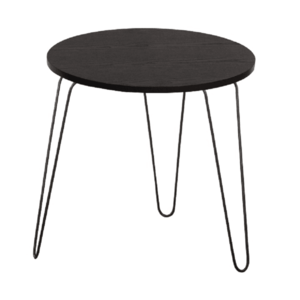 Príručný stolík, čierny dub/čierna, RONIN vyobraziť