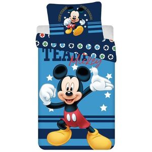 Jerry Fabrics Obliečky Mickey Team - Modrá | 140 x 200 cm / 70 x 90 cm vyobraziť