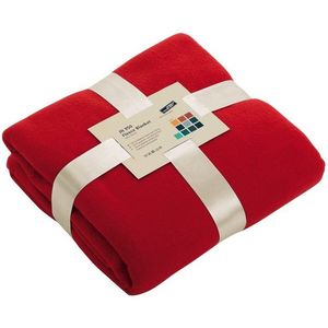 James & Nicholson Fleecová deka 130x170 cm JN950 - Červená | 130 x 170 cm vyobraziť