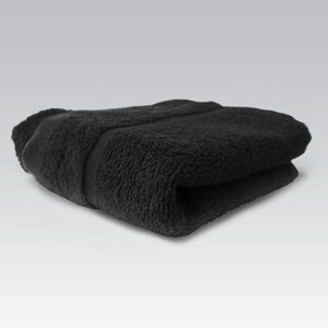 Dobrý Textil Malý uterák Economy 30x50 - Čierna | 30 x 50 cm vyobraziť