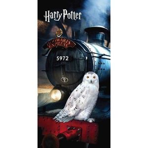 Jerry Fabrics Detská osuška s potlačou - Harry Potter - Hedwig | 70 x 140 cm vyobraziť