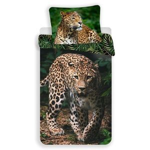 Jerry Fabrics Obliečky Leopard - Leopard | 140 x 200 cm / 70 x 90 cm vyobraziť