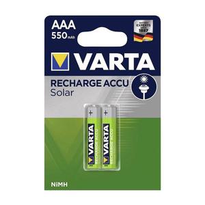 VARTA Varta 56733 - 2 ks Nabíjacie batérie SOLAR ACCU AAA NiMH/550mAh/1, 2V vyobraziť