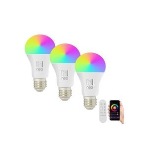 NEO LITE SMART sada 3x žárovka LED E27 11W RGB+CCT, stmívatelná, Wi-Fi, Beacon, DO, TUYA 07733CDO vyobraziť