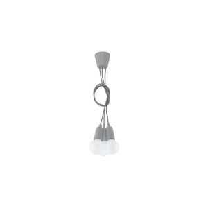 Sivé závesné svietidlo ø 15 cm Rene – Nice Lamps vyobraziť