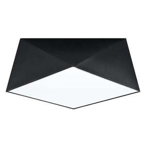 Čierne stropné svietidlo 35x35 cm Koma – Nice Lamps vyobraziť