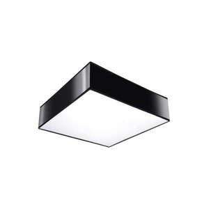 Čierne stropné svietidlo 25x25 cm Mitra – Nice Lamps vyobraziť
