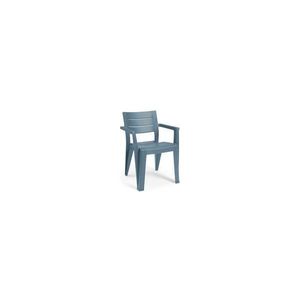 Modrá plastová záhradná stolička Julie – Keter vyobraziť