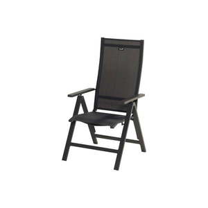 Tmavosivá kovová záhradná stolička Winslow – Hartman vyobraziť