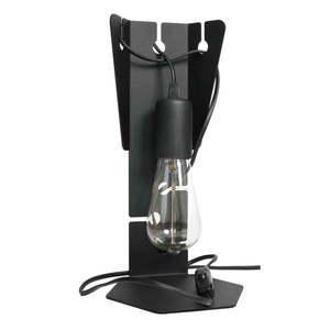 Čierna stolová lampa (výška 31 cm) Viking – Nice Lamps vyobraziť