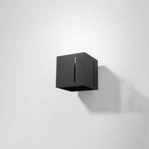 Čierne nástenné svietidlo Pax – Nice Lamps vyobraziť
