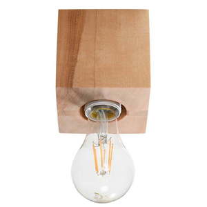 Stropné svietidlo v prírodnej farbe 10x10 cm Gabi – Nice Lamps vyobraziť