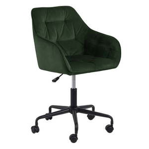 Zelená kancelárska stolička so zamatovým povrchom Actona Brooke vyobraziť