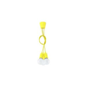 Žlté závesné svietidlo ø 15 cm Rene – Nice Lamps vyobraziť