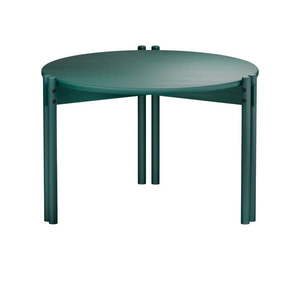 Zelený okrúhly konferenčný stolík z borovicového dreva ø 60 cm Sticks – Karup Design vyobraziť