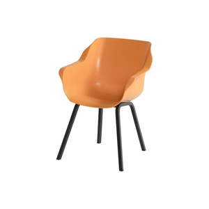 Oranžové plastové záhradné stoličky v súprave 2 ks Sophie Element – Hartman vyobraziť