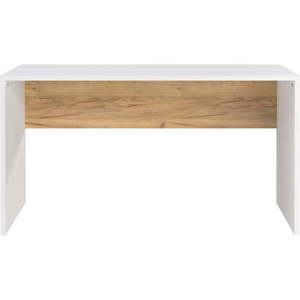 Pracovný stôl s bielou doskou 60x140 cm Hasselt – Germania vyobraziť