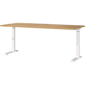 Pracovný stôl s nastaviteľnou výškou s doskou v dekore duba 80x180 cm Downey – Germania vyobraziť