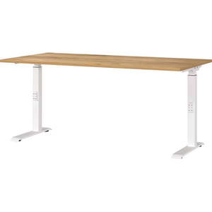 Pracovný stôl s nastaviteľnou výškou s doskou v dekore duba 80x160 cm Downey – Germania vyobraziť