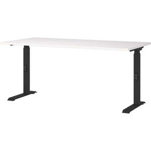 Pracovný stôl s nastaviteľnou výškou s bielou doskou 80x160 cm Downey – Germania vyobraziť