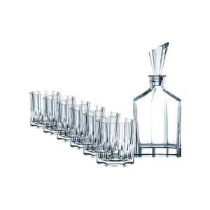 Súprava karafy a 6 pohárov na whisky z krištáľového skla Nachtmann Aspen Whisky Set vyobraziť