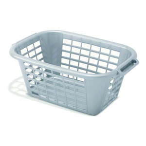 Sivý kôš na bielizeň Addis Rect Laundry Basket, 40 l vyobraziť