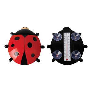 Vonkajší teplomer Ladybird – Esschert Design vyobraziť