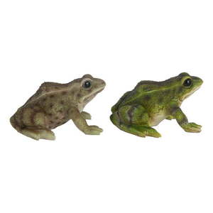 Polyresínová záhradná soška Frog – Esschert Design vyobraziť