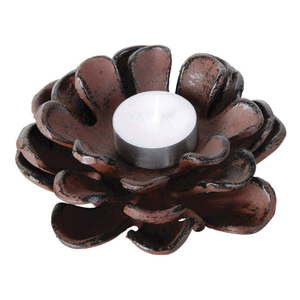 Kovový svietnik na čajovú sviečku Pine Cone – Esschert Design vyobraziť