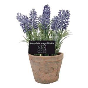 Umelá kvetina (výška 17, 5 cm) Lavender – Esschert Design vyobraziť