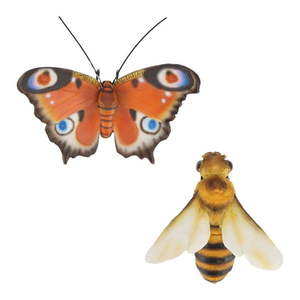 Polyresínová záhradná soška Butterfly – Esschert Design vyobraziť