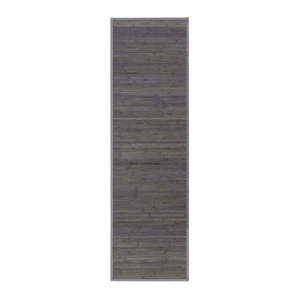 Zelený/sivý bambusový koberec 60x200 cm – Casa Selección vyobraziť