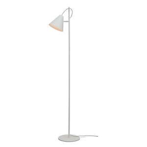 Biela stojacia lampa s kovovým tienidlom (výška 151 cm) Lisbon – it's about RoMi vyobraziť