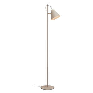 Béžová stojacia lampa s kovovým tienidlom (výška 151 cm) Lisbon – it's about RoMi vyobraziť