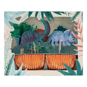 Papierové košíčky v súprave 24 ks Dinosaur Kingdom – Meri Meri vyobraziť