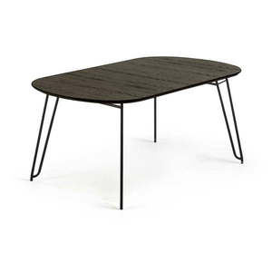 Rozkladací jedálenský stôl s doskou v dekore jaseňového dreva 90x140 cm Norfort – Kave Home vyobraziť