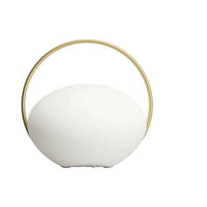 Biela LED stolová lampa so stmievačom (výška 19 cm) Orbit – UMAGE vyobraziť