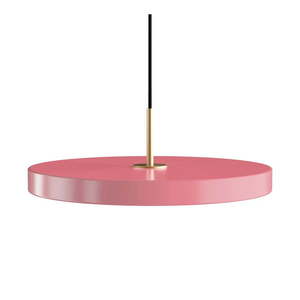 Ružové LED závesné svietidlo s kovovým tienidlom ø 43 cm Asteria Medium – UMAGE vyobraziť