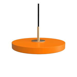Oranžové LED závesné svietidlo s kovovým tienidlom ø 15 cm Asteria Micro – UMAGE vyobraziť