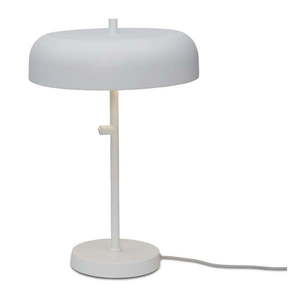 Biela stolová lampa s kovovým tienidlom (výška 45 cm) Porto L – it's about RoMi vyobraziť
