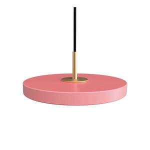 Ružové LED závesné svietidlo s kovovým tienidlom ø 15 cm Asteria Micro – UMAGE vyobraziť