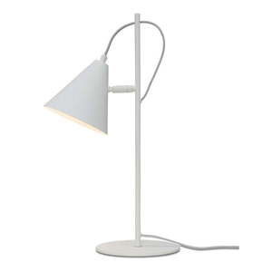 Biela stolová lampa s kovovým tienidlom (výška 50, 5 cm) Lisbon – it's about RoMi vyobraziť