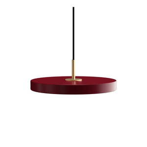 Červené LED závesné svietidlo s kovovým tienidlom ø 31 cm Asteria Mini – UMAGE vyobraziť