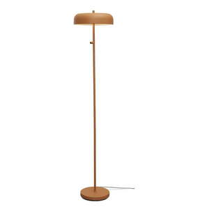 Oranžová stojacia lampa s kovovým tienidlom (výška 145, 5 cm) Porto – it's about RoMi vyobraziť