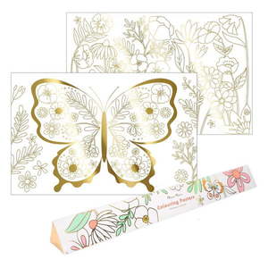 Omaľovánky Butterfly – Meri Meri vyobraziť