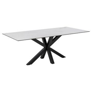 Jedálenský stôl Heaven I biely/čierny vyobraziť