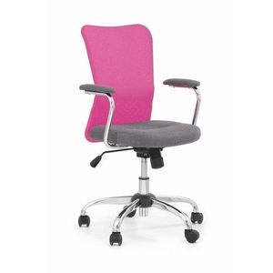 Študentská stolička Nady sivá/ružová vyobraziť
